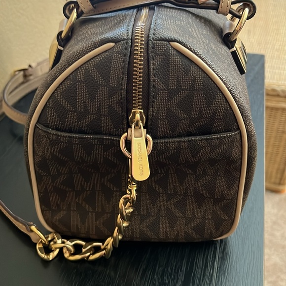 SOLD~Michael Kors Bag with upgraded MK strap - Picture 7 of 8